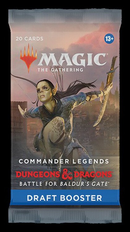 commander legends battle for baldur's gate draft booster box Amazon.com: Magic: The Gathering: Draft Boosters main image 1