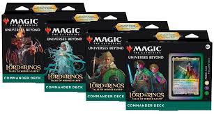 mtg the lord of the rings commander decks Magic: Gathering the Rings: Tales of Middle-Earth Deck 10 double The Lord of the Rings: