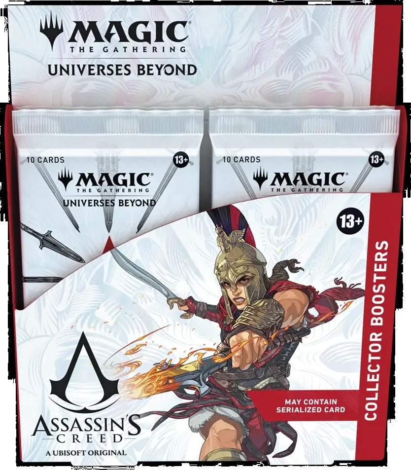 Universes Beyond: Assassin's Creed Collector Booster Box - LaughingDragonMTG Universes Beyond: Assassin's Creed Collector Booster Box - LaughingDragonMTG