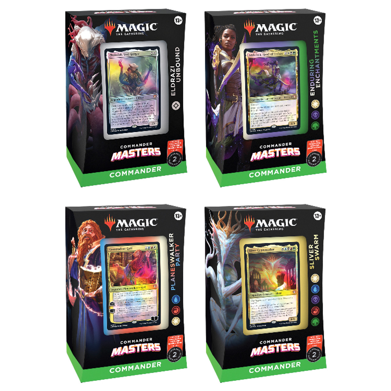 mtg commander deck set Magic the Gathering: Lord of the Rings: Tales of Middle-earth (Set-of-4) brings the rich worlds and characters of the iconic RPG series into the Magic universe Magic The Gathering Magic: The