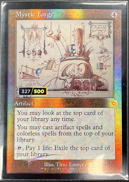 Mystic Forge-Foil Serial Numbered 327/500 - LaughingDragonMTG